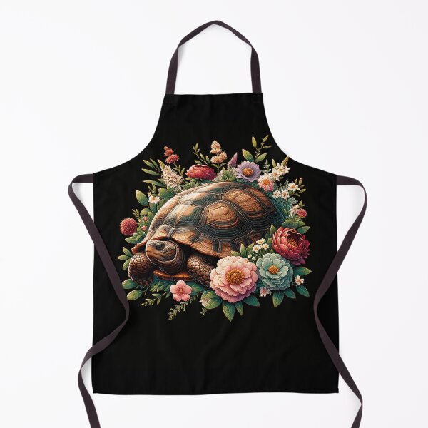 Item preview, Turtle Tortoise Aesthetic Floral designed and sold by Kimberley King Art King Art.