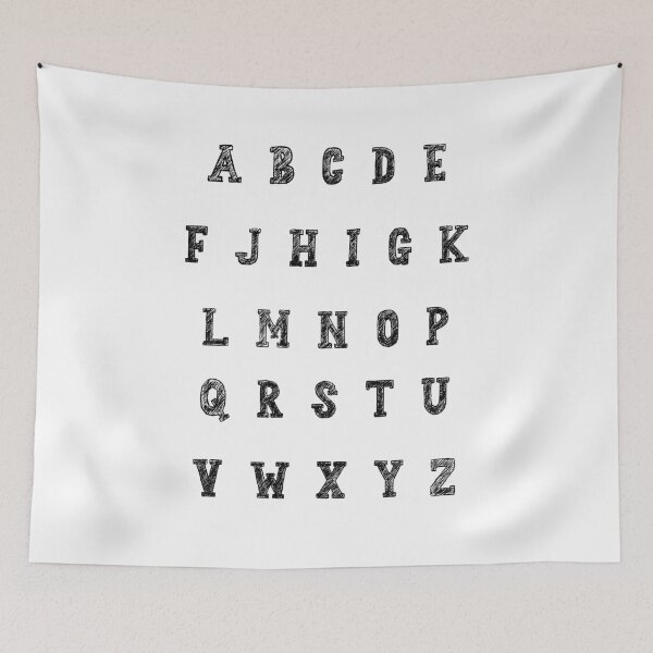 Item preview, Alphabet letters designed and sold by Paper Drip.
