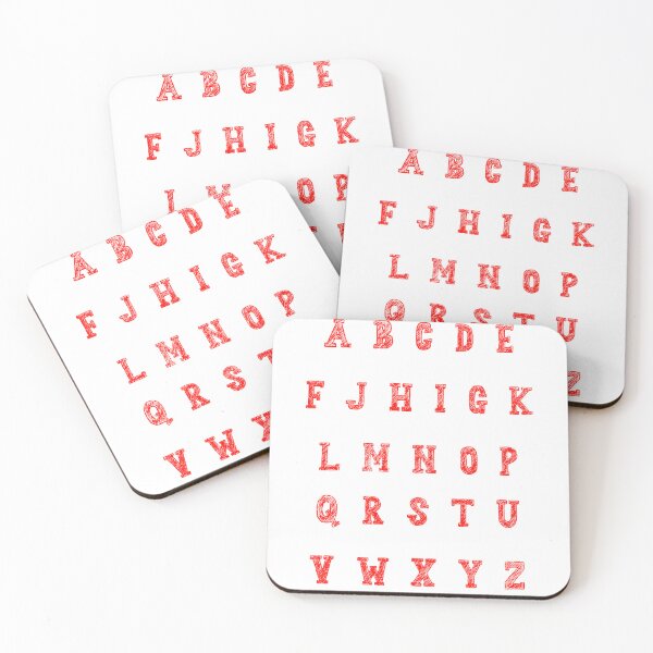 Item preview, Alphabet letters designed and sold by Paper Drip.