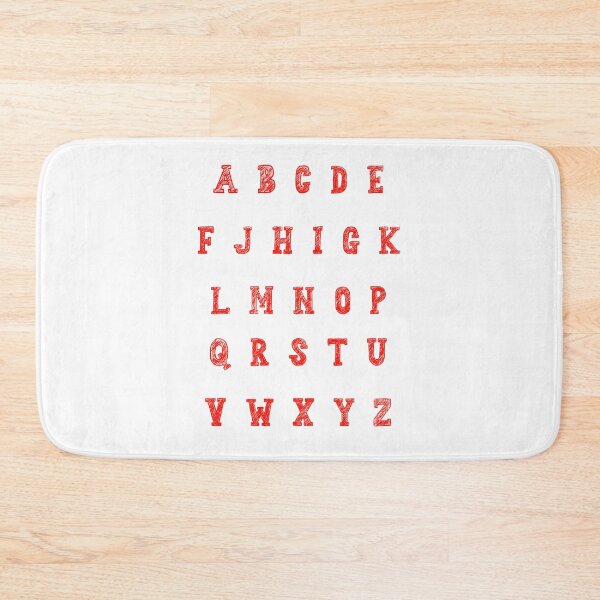 Artikelvorschau, Buchstaben des Alphabets entworfen und verkauft von Paper Drip.