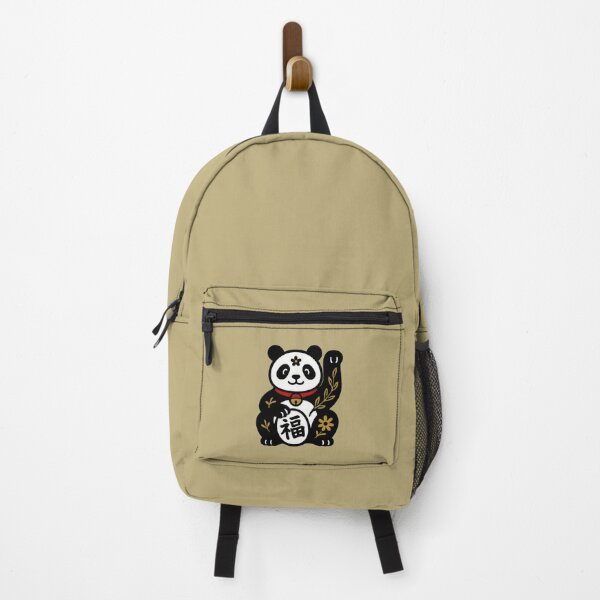 Vista previa del artículo con la obra «Panda afortunado», diseñado y vendido por The Cozy Collective.