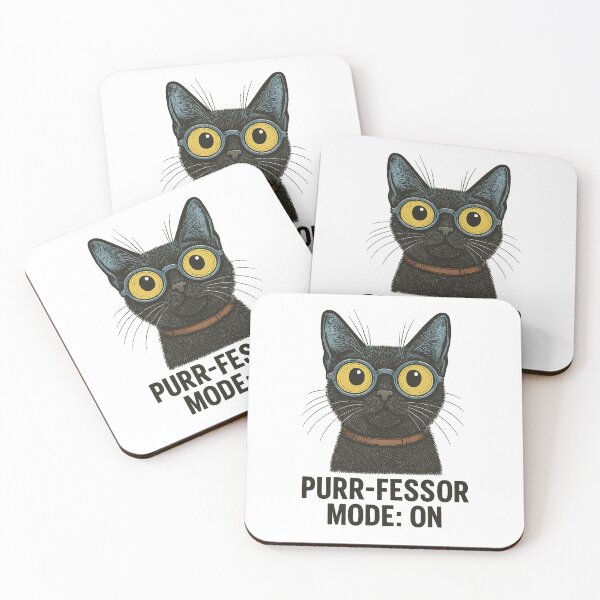 Item preview, Purr-fessor Mode: On designed and sold by studio902.