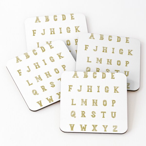 Item preview, Alphabet letters designed and sold by Paper Drip.