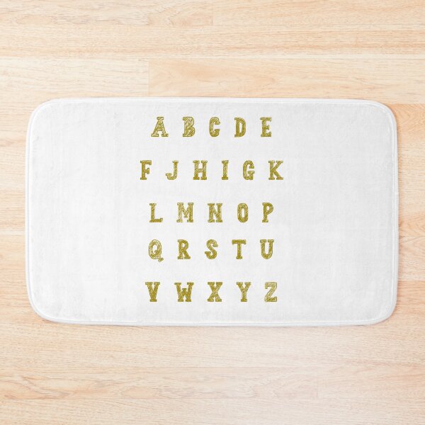 Artikelvorschau, Buchstaben des Alphabets entworfen und verkauft von Paper Drip.