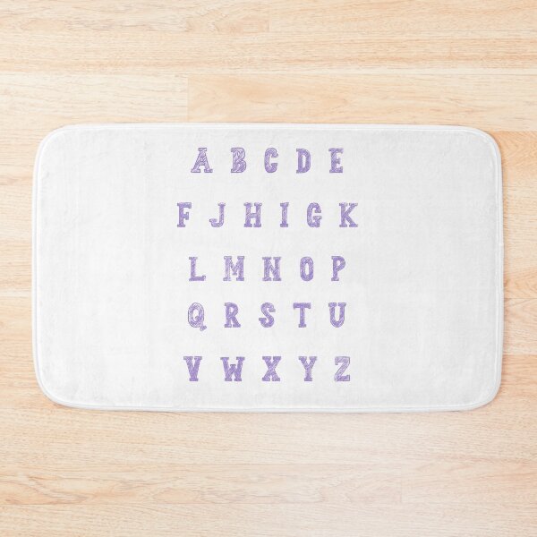 Artikelvorschau, Buchstaben des Alphabets entworfen und verkauft von Paper Drip.