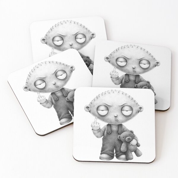 Item preview, Stewie Griffin Parody with Middle Finger designed and sold by negve.