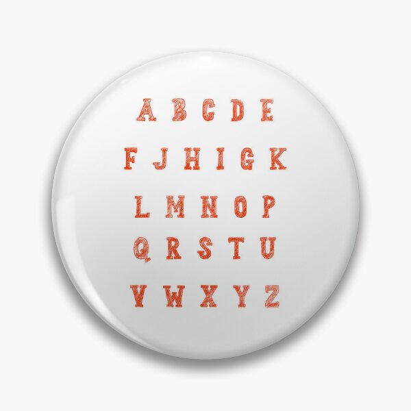 Item preview, Alphabet letters designed and sold by Paper Drip.