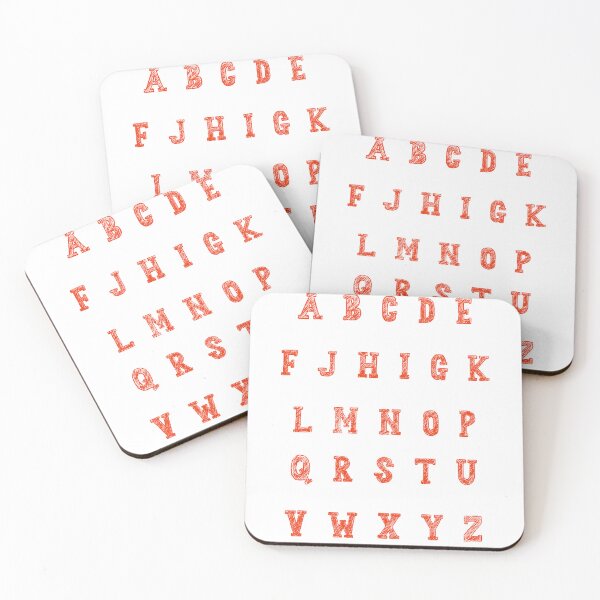 Item preview, Alphabet letters designed and sold by Paper Drip.