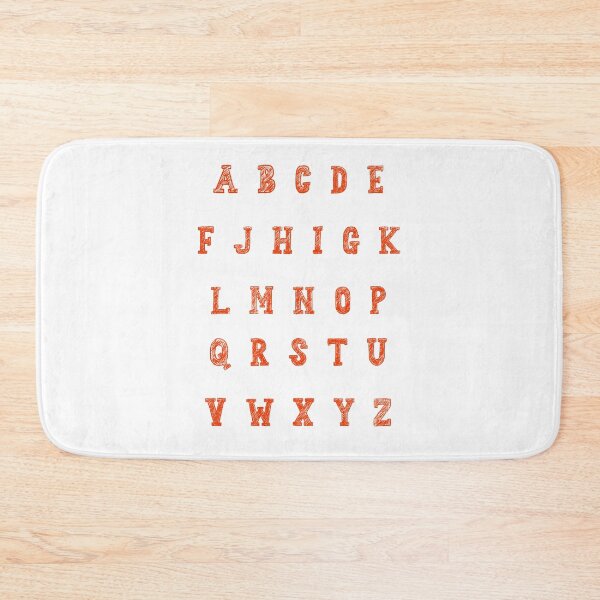Artikelvorschau, Buchstaben des Alphabets entworfen und verkauft von Paper Drip.