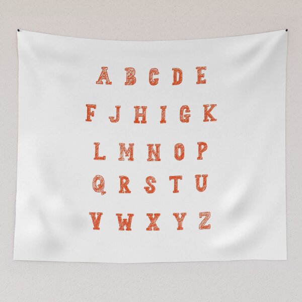 Item preview, Alphabet letters designed and sold by Paper Drip.