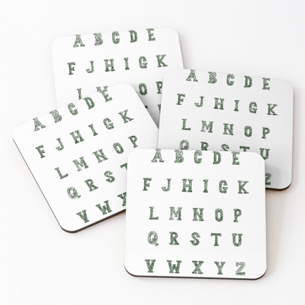 Item preview, Alphabet letters designed and sold by Paper Drip.