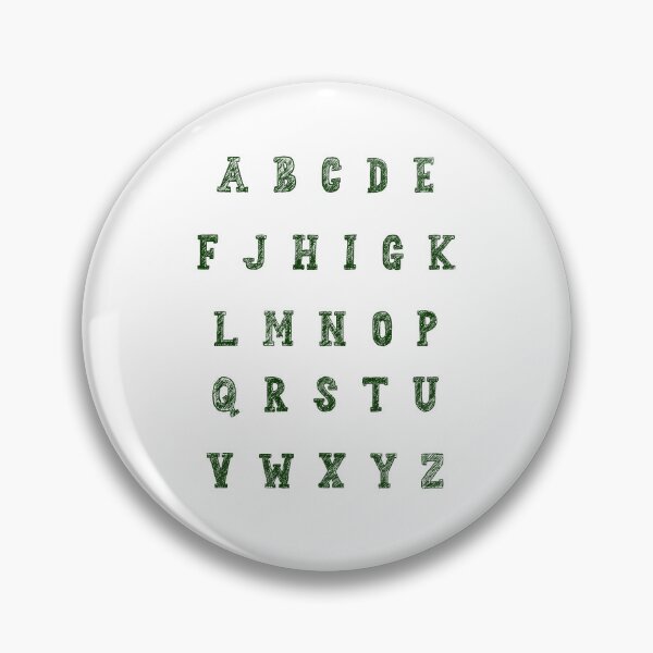 Item preview, Alphabet letters designed and sold by Paper Drip.
