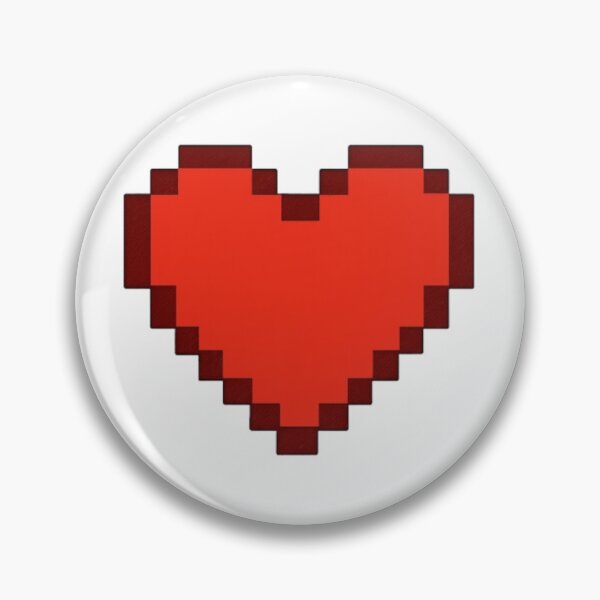 Aperçu de l'œuvre Coeur de pixel créée et vendue par MindfluxStudio.