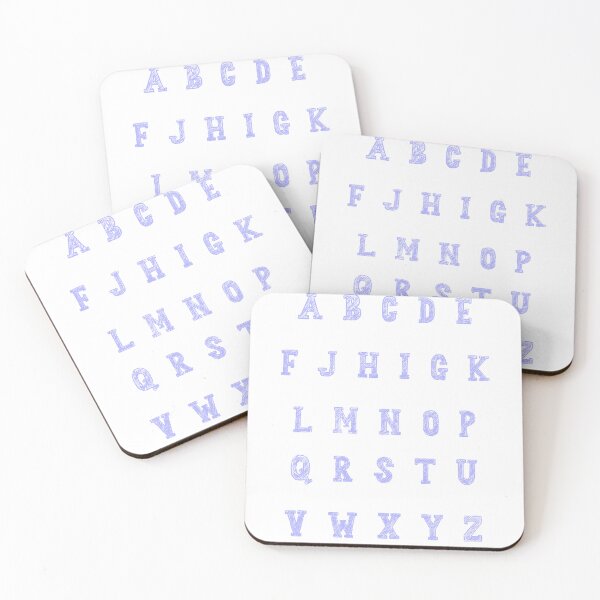 Item preview,  Alphabet letters designed and sold by Paper Drip.