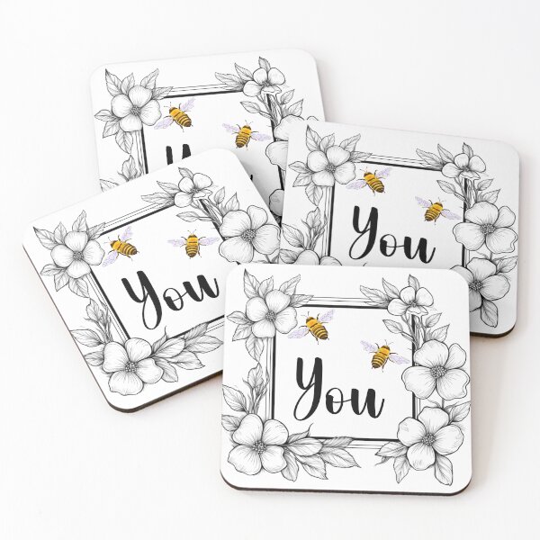 Item preview, Bee You Floral Frame 1 designed and sold by AnTartstudios.
