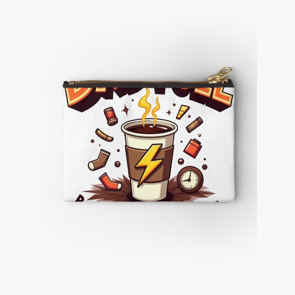 Item preview, Dad Fuel Coffee Chaos Funny Quote Art designed and sold by ibobo4656.
