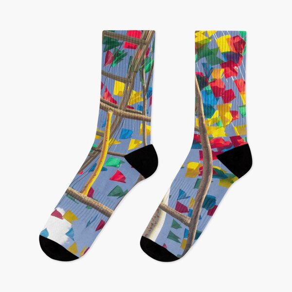Item preview, colorful flags under the sky designed and sold by felipequeiroz.