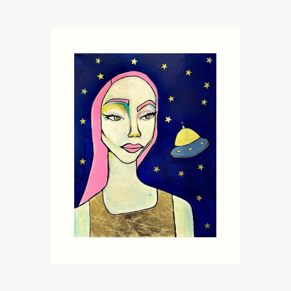 Aperçu de l'œuvre Je n'aime plus être ici créée et vendue par LizaWick.