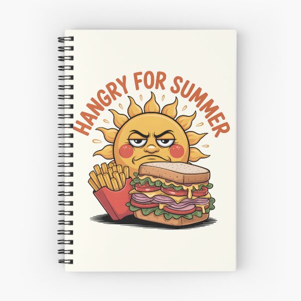 Item preview, Hangry for Summer Funny Sun & Food Quote designed and sold by Jollys-ArtShop.