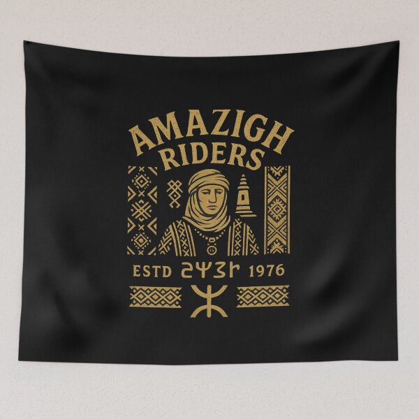 Item preview, Amazigh Riders – Heritage Design (1976) designed and sold by ALITOPRINCE.