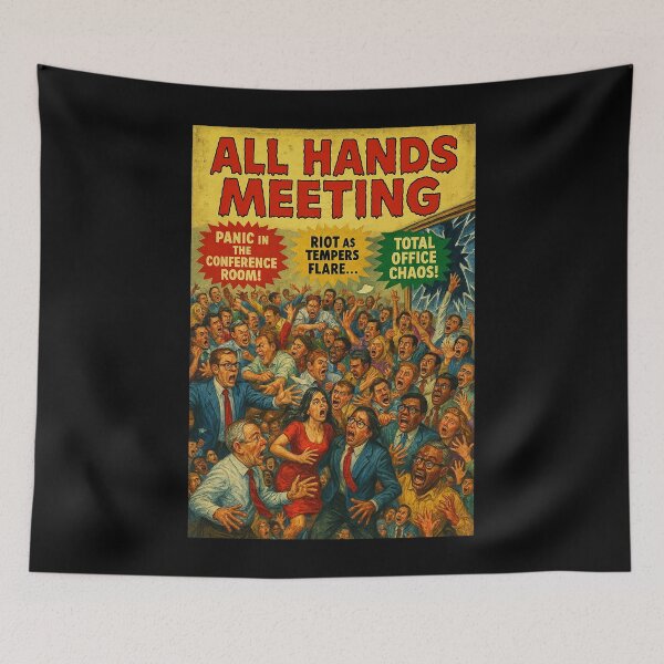 Item preview, All Hands on Deck (and at Each Other’s Throats) designed and sold by ChickenFund.