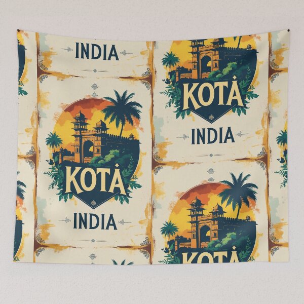 Item preview, Kota India Vintage Travel Tourism  designed and sold by TravelersGems.