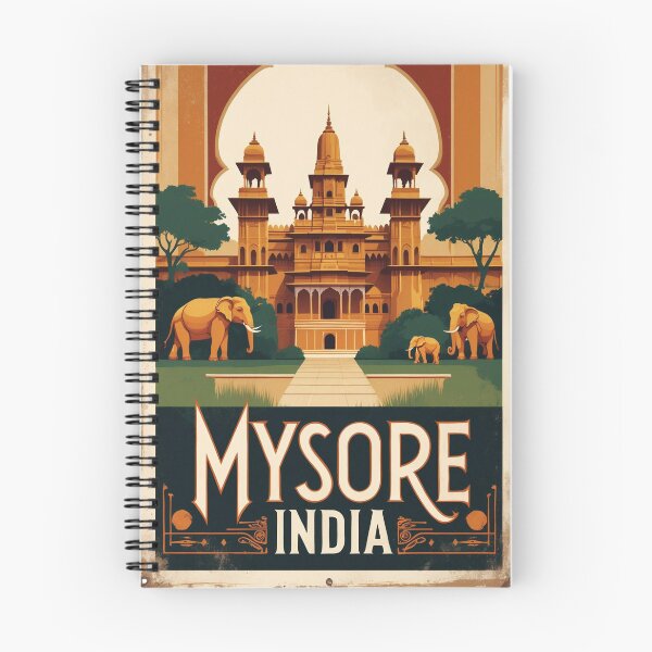 Item preview, Mysore India Vintage Travel Tourism  designed and sold by TravelersGems.