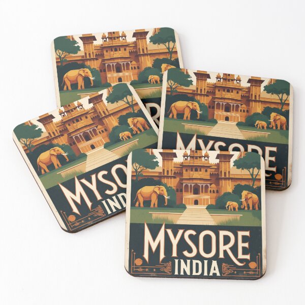 Item preview, Mysore India Vintage Travel Tourism  designed and sold by TravelersGems.