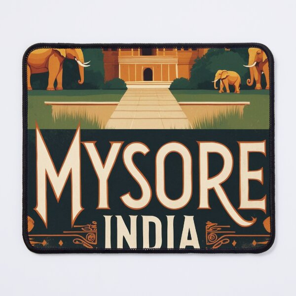 Item preview, Mysore India Vintage Travel Tourism designed and sold by TravelersGems.
