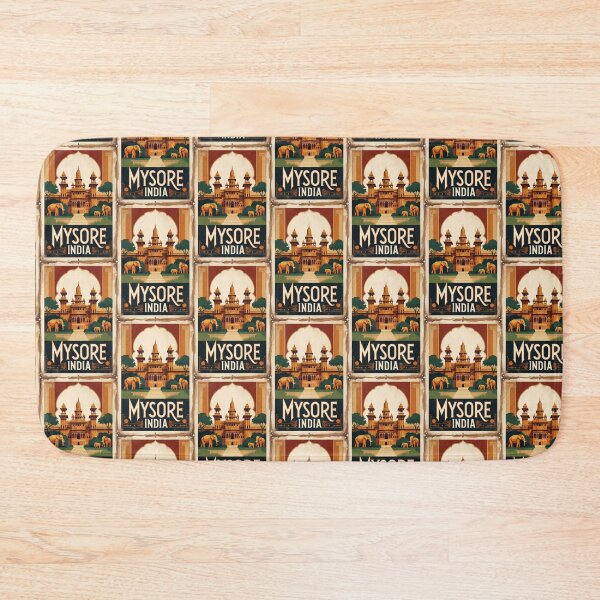 Item preview, Mysore India Vintage Travel Tourism  designed and sold by TravelersGems.