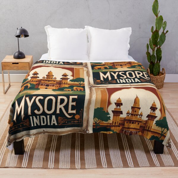 Item preview, Mysore India Vintage Travel Tourism  designed and sold by TravelersGems.