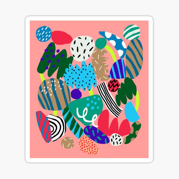space garden II Sticker