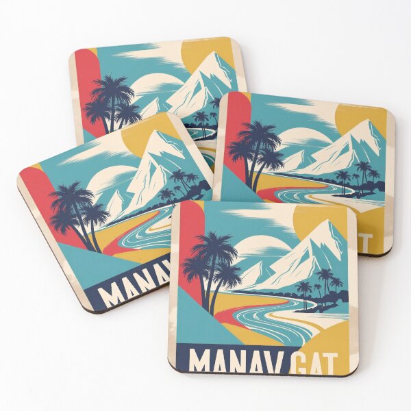Item preview, Manav Gat Turkey Vintage Travel Tourism designed and sold by TravelersGems.