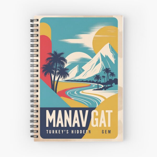 Item preview, Manav Gat Turkey Vintage Travel Tourism designed and sold by TravelersGems.