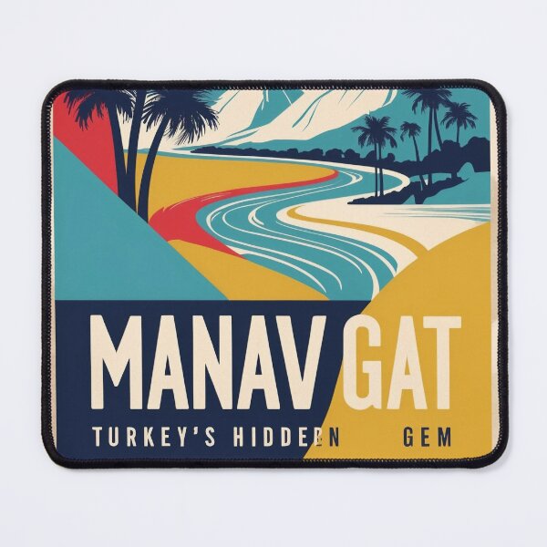 Item preview, Manav Gat Turkey Vintage Travel Tourism designed and sold by TravelersGems.