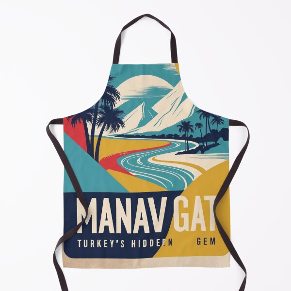 Item preview, Manav Gat Turkey Vintage Travel Tourism designed and sold by TravelersGems.