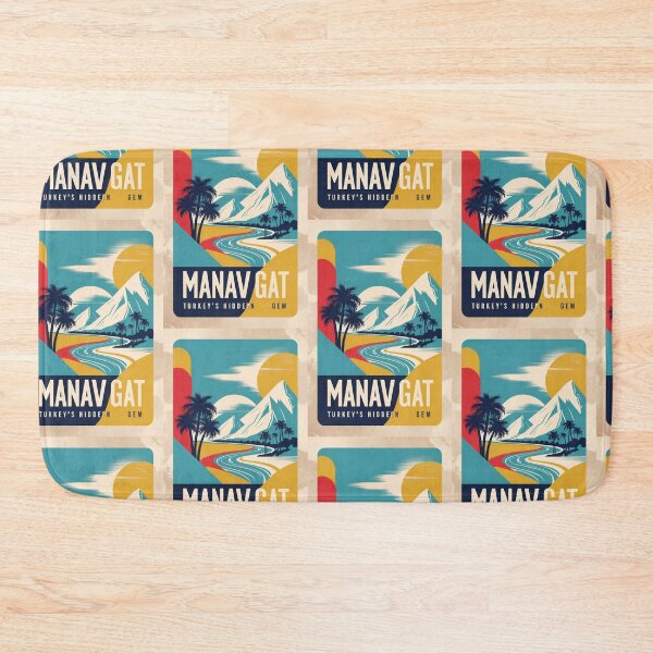 Item preview, Manav Gat Turkey Vintage Travel Tourism designed and sold by TravelersGems.