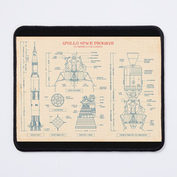 Item preview, Apollo Program (1961 - 1975) Old Paper Grid designed and sold by BGALAXY.