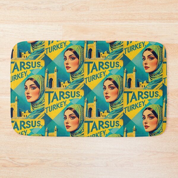 Item preview, Tarsus Turkey Vintage Travel Tourism designed and sold by TravelersGems.