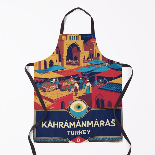 Item preview, Kahramanmaras Gat Turkey Vintage Travel Tourism designed and sold by TravelersGems.
