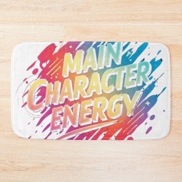 Item preview, Main Character Energy - Colorful Burst designed and sold by MindsAtelier.