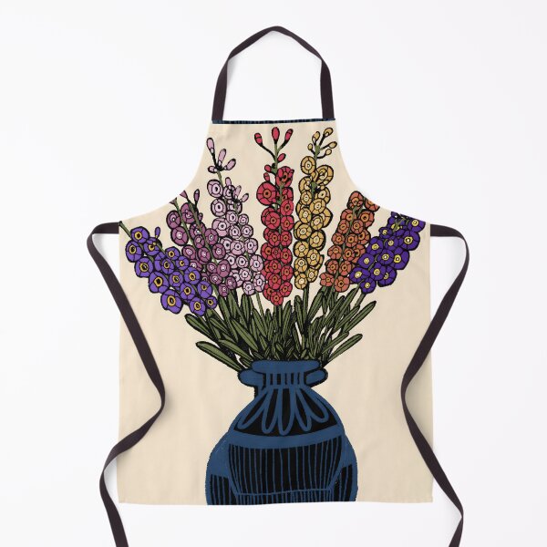Item preview, Floodle Hollyhocks designed and sold by bekki smith.