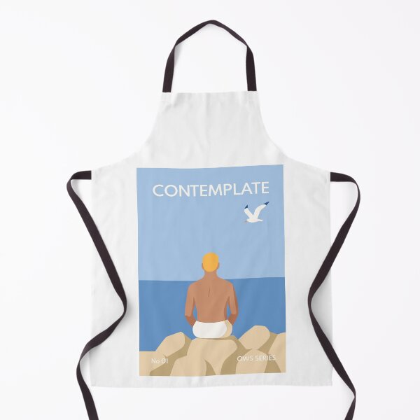 Item preview, Open Water Swimming Series – CONTEMPLATE No 1 - Male Blonde Hair designed and sold by Open Water Swimming Gifts.