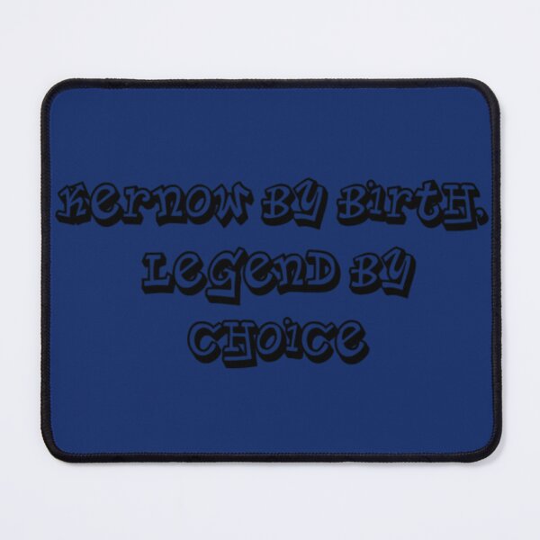 Item preview,  Kernow by birth legend by choice black on blue designed and sold by PiskieChicGifts.