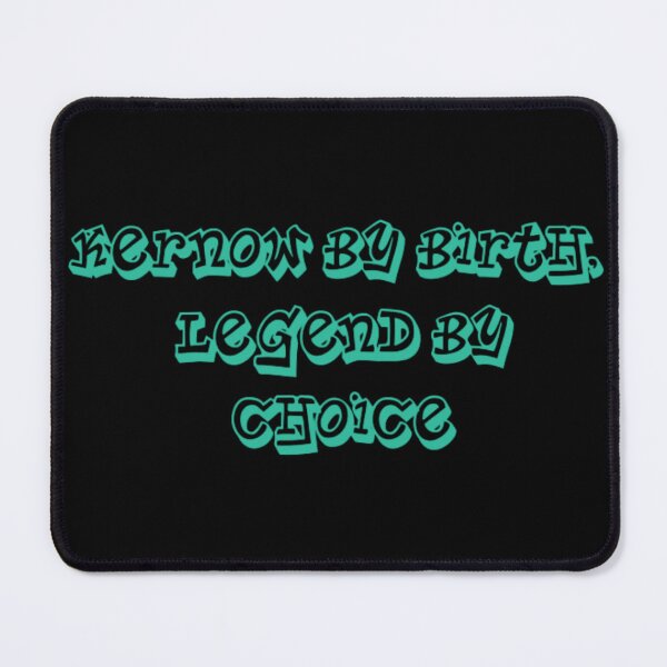 Item preview,  Kernow by birth legend by choice green on  black designed and sold by PiskieChicGifts.