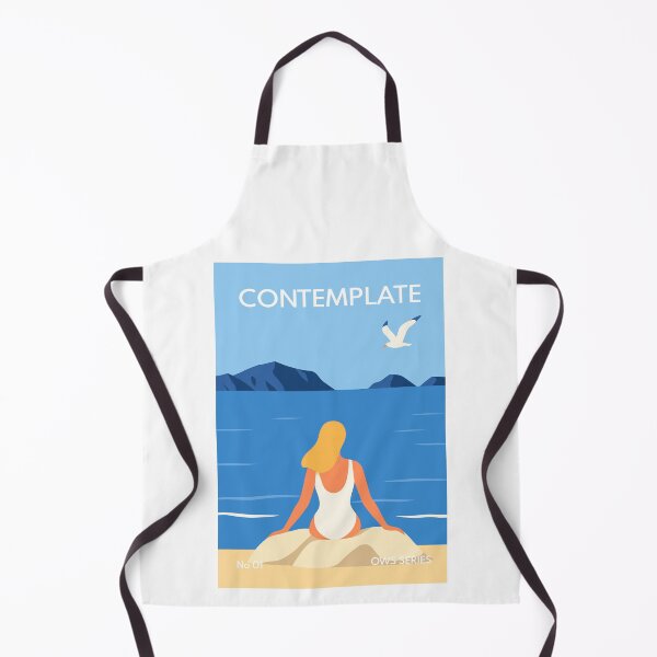 Item preview, Open Water Swimming Series – CONTEMPLATE No 1 - Female Blonde Hair designed and sold by Open Water Swimming Gifts.