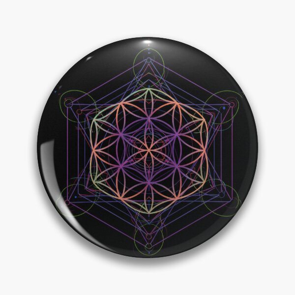 Item preview, Colourful Metatron's cube designed and sold by Killgroove.
