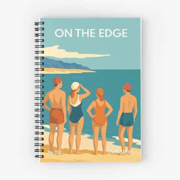Item preview, Open Water Swimming Series – ON THE EDGE No 2 designed and sold by Open Water Swimming Gifts.