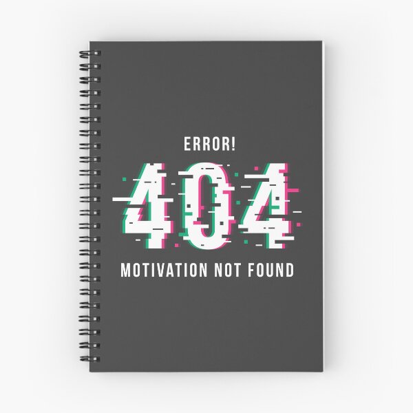 Item preview, Error 404: Motivation Not Found Shirt & Home Goods | Meme-Inspired Graphic Tee for Gen Z, Prints, and Decor designed and sold by Tidal Ryse.