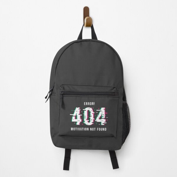 Item preview, Error 404: Motivation Not Found Shirt & Home Goods | Meme-Inspired Graphic Tee for Gen Z, Prints, and Decor designed and sold by Tidal Ryse.